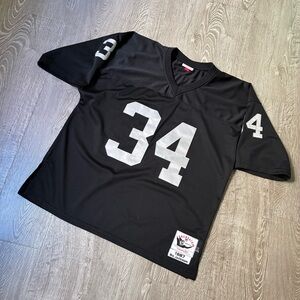 Mitchell & Ness Bo Jackson #34 Raiders Throwback Jersey – Size 50 / Large